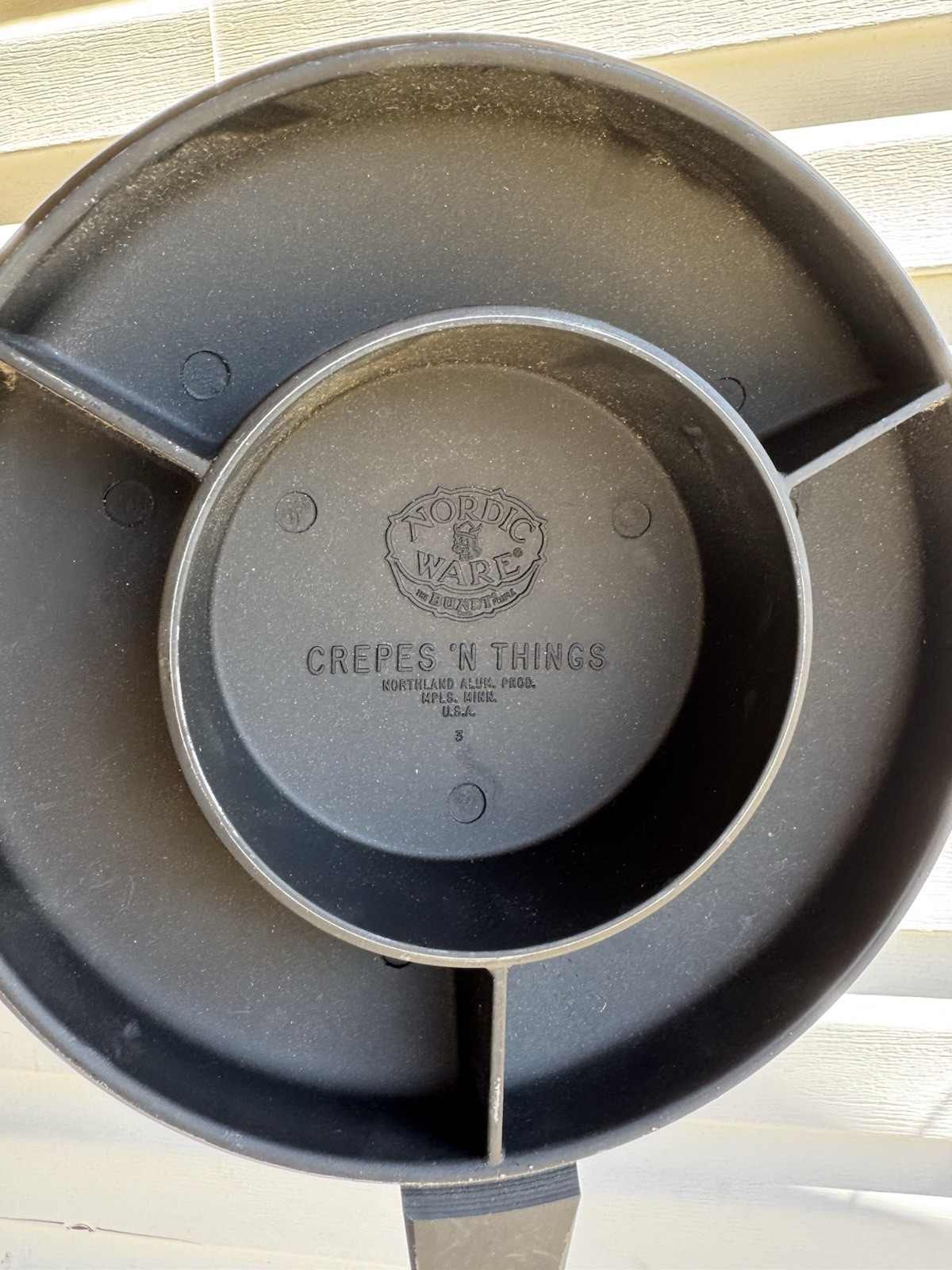 Nordic Ware Cast Aluminum Crepes ‘N Things Crepe Pan Made in USA