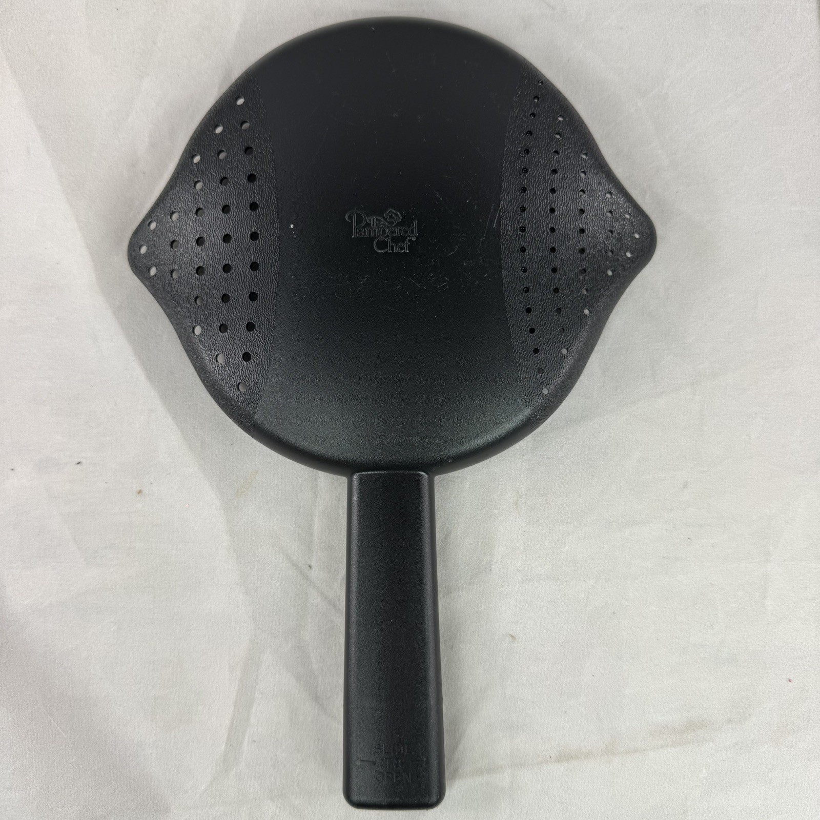 Pampered Chef Microwave Black Small Lid #2776 LID ONLY For 1 Qt Steamer Pot
