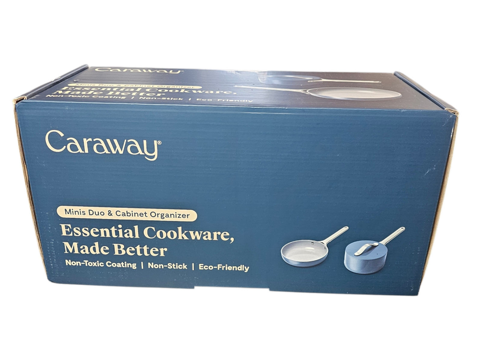 Caraway Home Non-Stick Cookware Set – Blue