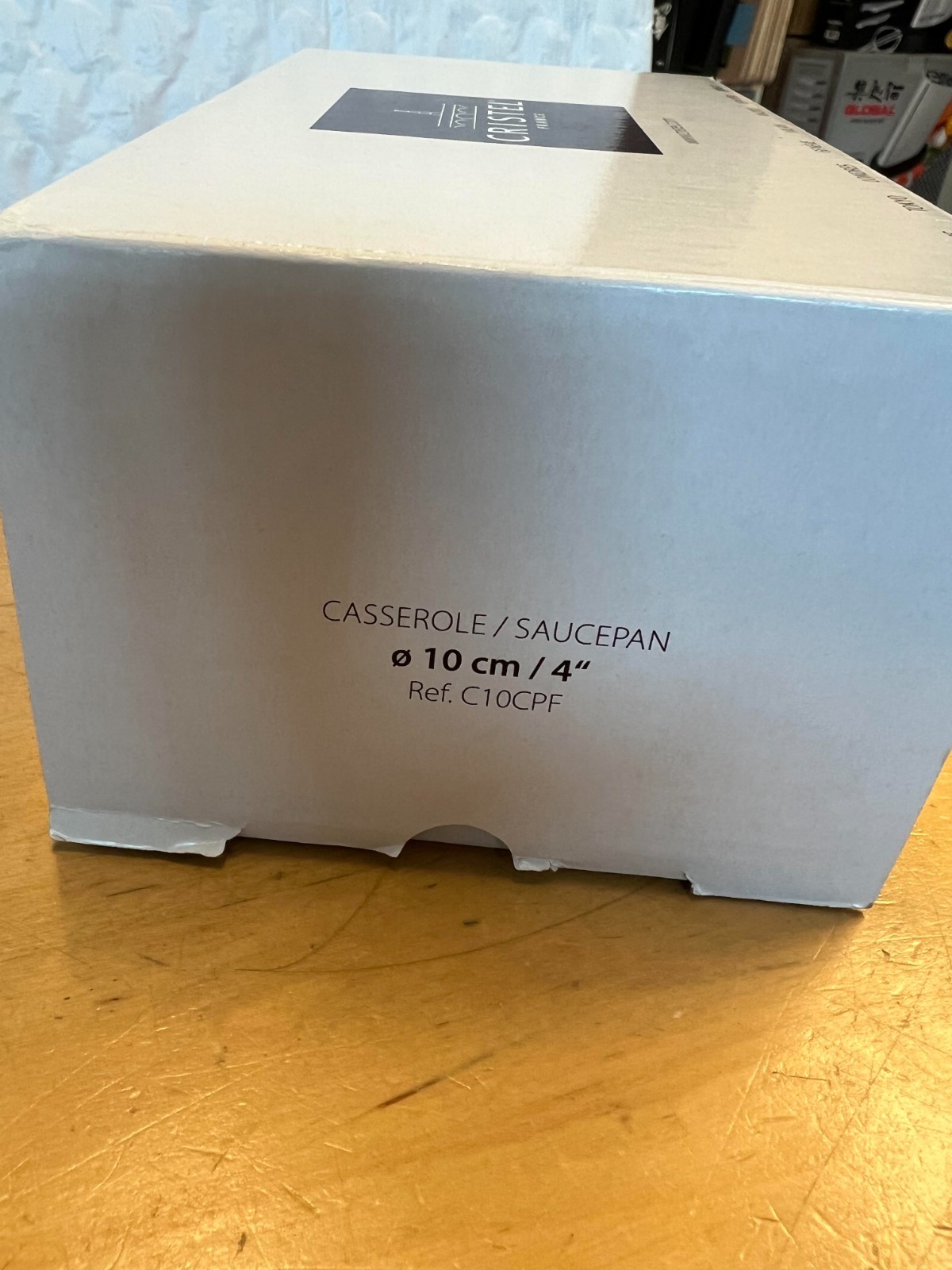 Cristel Castel’Pro Mini Collection – .35 Qt. Mini Saucepan C10CPF in retail box