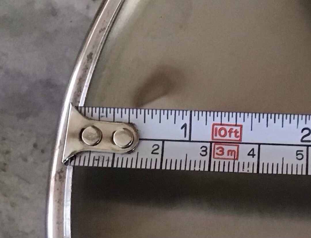 Revere Ware LID ONLY Stainless Steel-Your Choice – 6” (1.5 Qt Pot) 8” (2 Qt Pot)