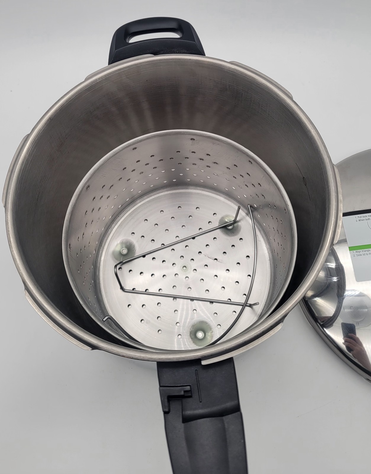 Fagor 9.3L Pressure Cooker Stainless Steel Stovetop Induction Spain Made