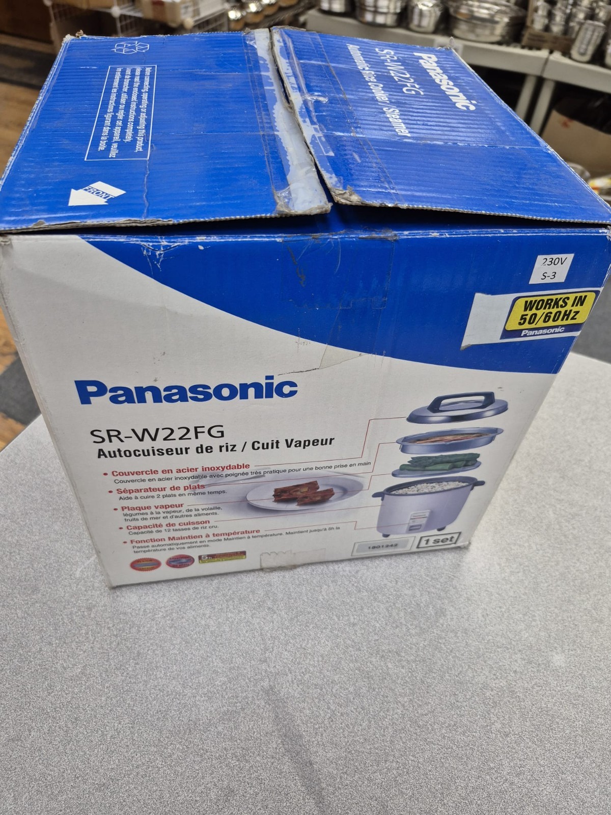 PANASONIC Rice Cooker SR-W22FG 220v