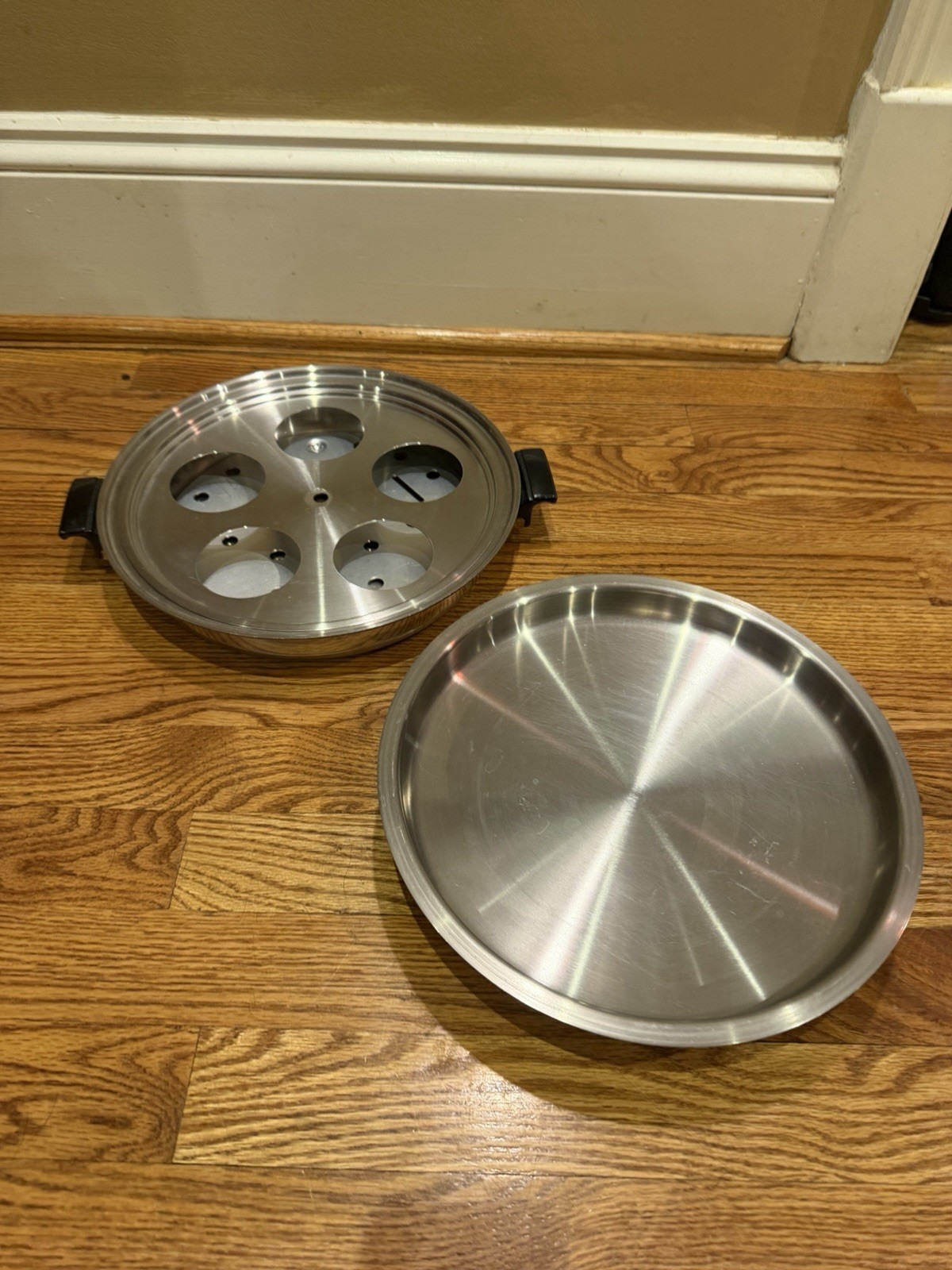 ROYAL QUEEN MULTI-CORE COOKWARE SET DOME LID STAINLESS STEEL READ DESCRIPTION