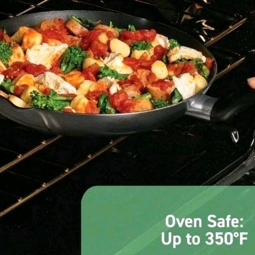 T-FAL ~ GREY ~ 5 Quart ~ Aluminum ~ DUTCH OVEN w/Glass Lid ~ Non-Stick Interior