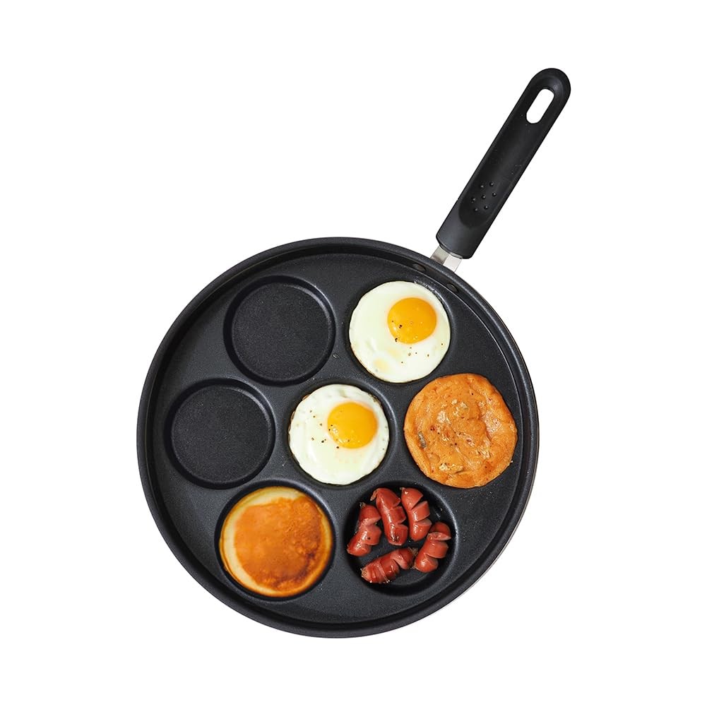 7-Cup Egg Frying Pan Skillet Non Stick Cooker Omelet Breakfast Pancake Crepe
