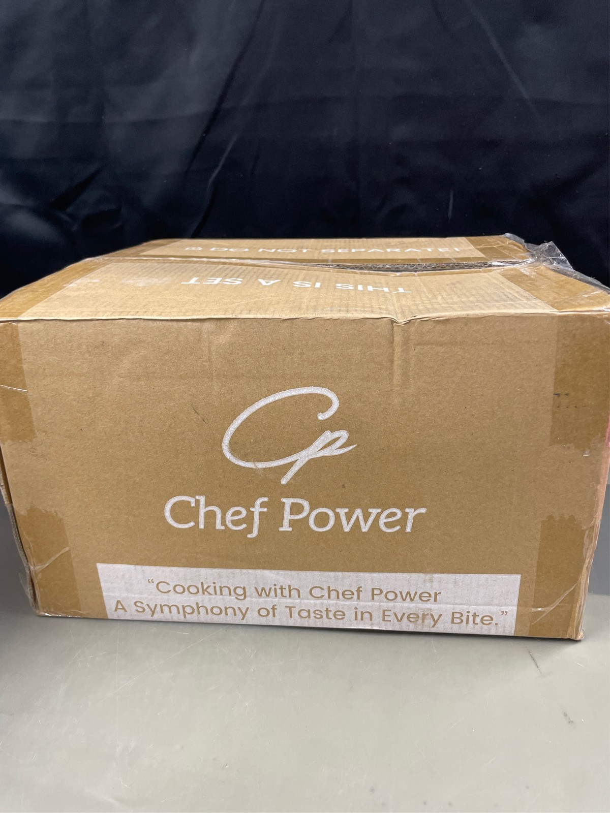 Chef Power Ceramic Nonstick Pots and Pans Set 19 Piece with Detachable Handle, I
