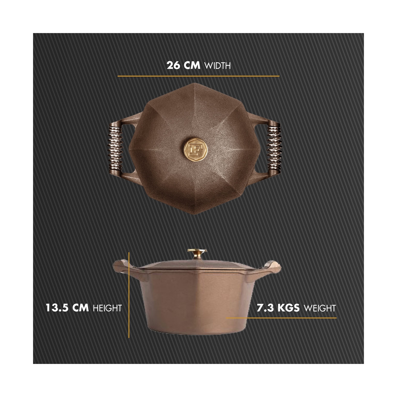 FINEX 5-Quart Cast Iron Dutch Oven, Modern Heirloom, Handcrafted in the USA, …