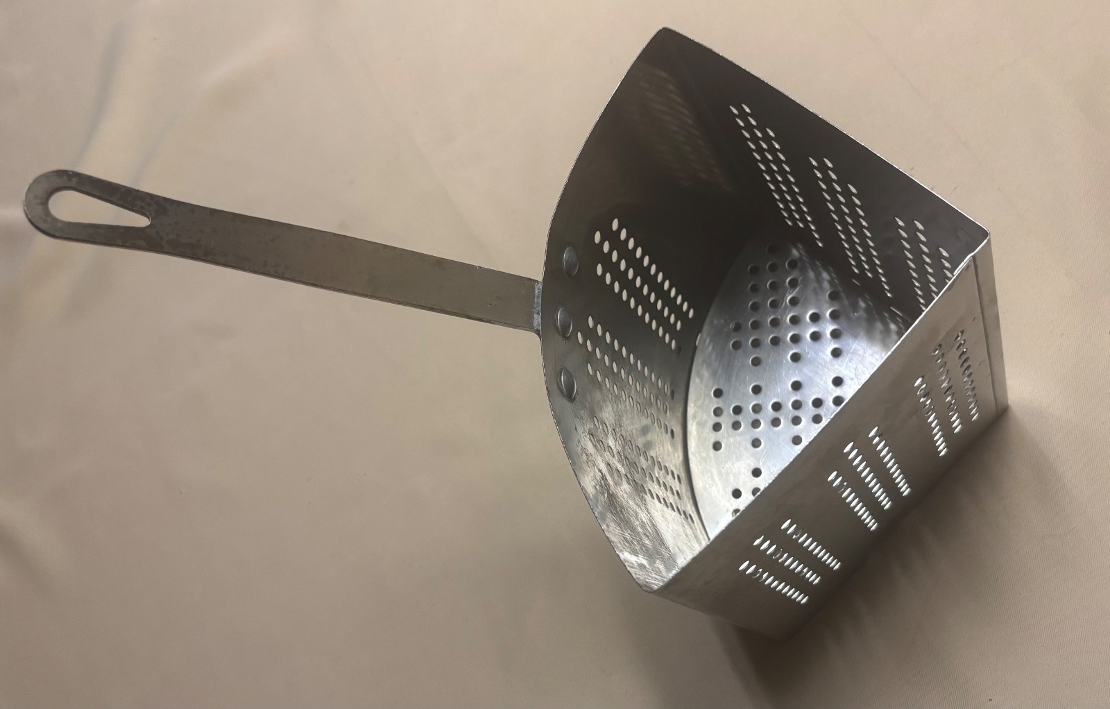 Stainless Steel Pasta Cooker Insert Strainer Wedge Pot Restaurant Cooking