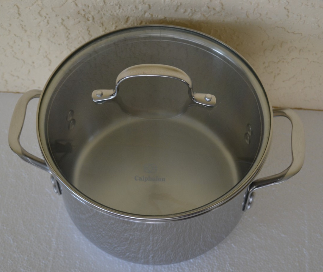 Calphalon Tri-Ply Stainless Steel 6Qt. StockPot with Lid