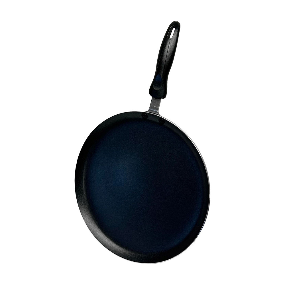 13″ Non-Stick Coating Round Griddle Pan Flat Grill With 7″ Long Handle