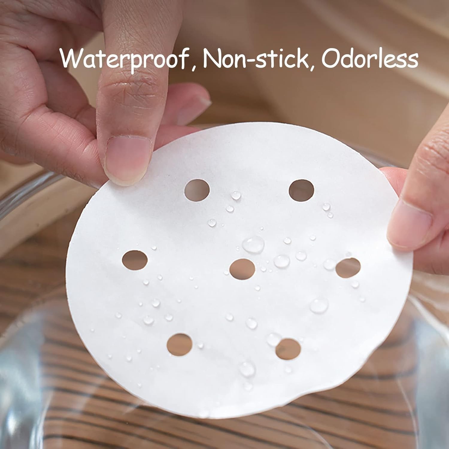 400 Pcs Non-Stick Bamboo Steamer Liners – 4 Inch Sheets for Perfect Cooking