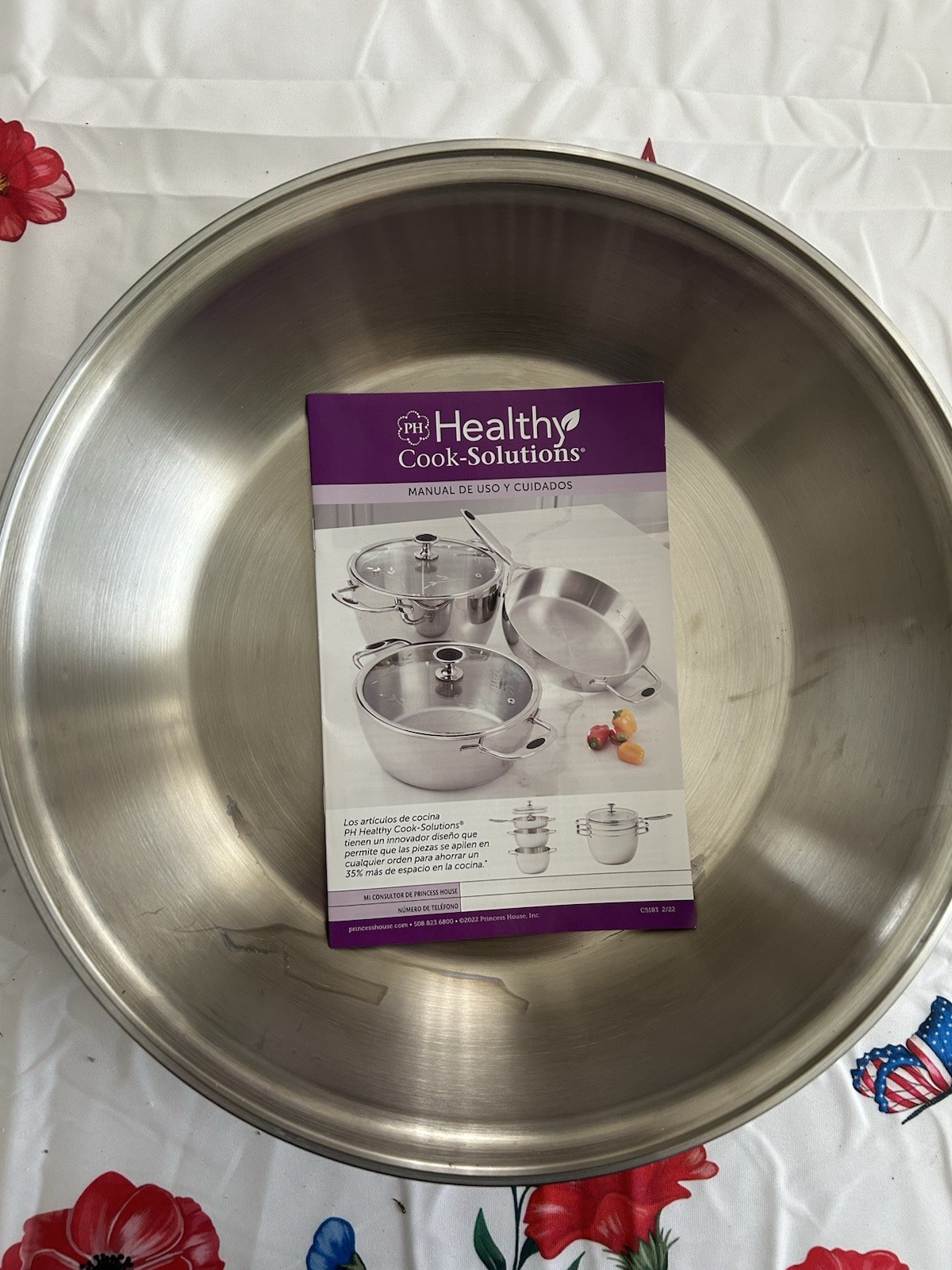 PRINCESS HOUSE 13″ 5PLY VIDA SANASKILLET STAINLESS STEEL