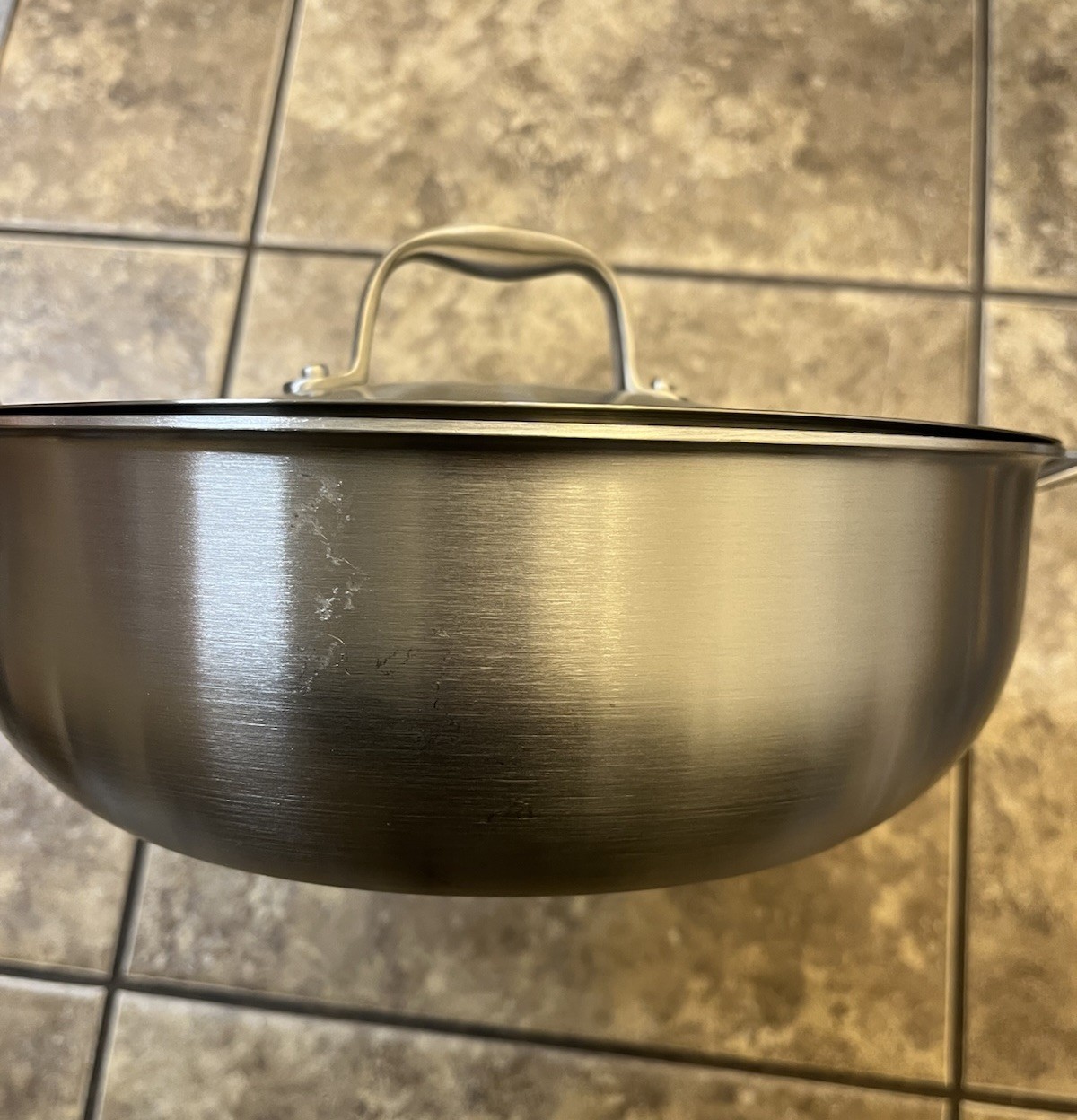 Made In Cookware Stainless Clad 5QT Saucier Pot Made-In Italy 5 QT