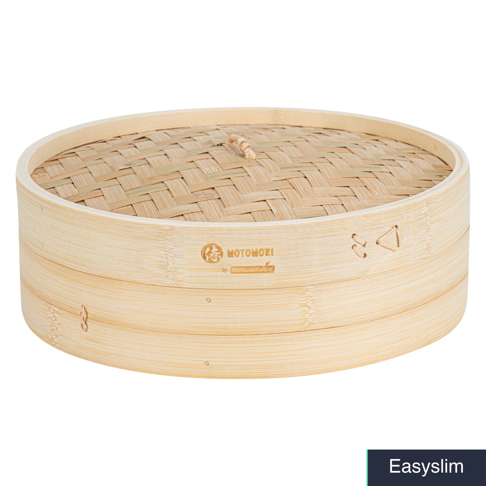 Bamboo Steamer Baskets 12″ Set of 10 with Lid, Dumpling Steamers