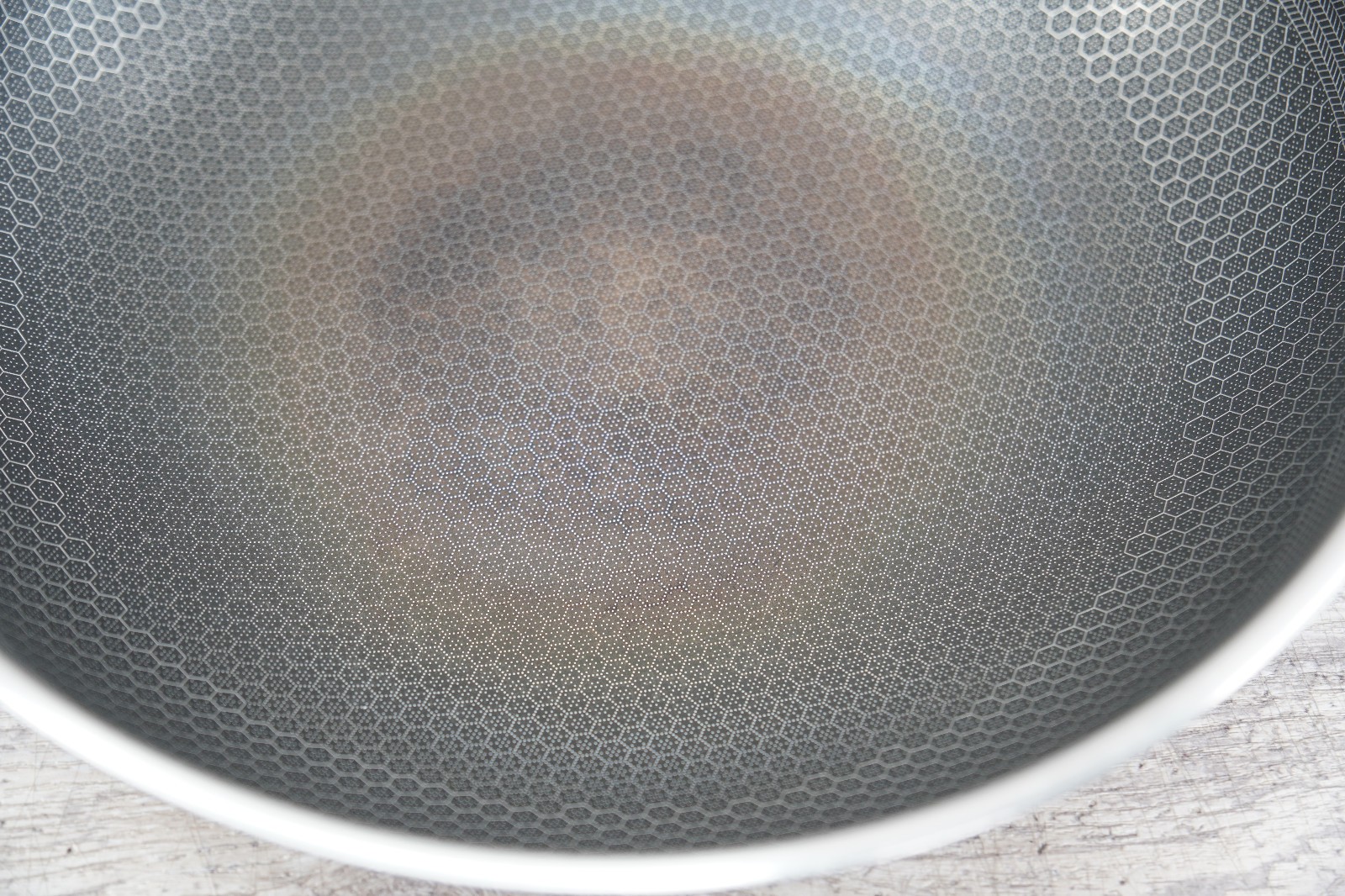 HexClad Hybrid 14″ in Wok with Stainless Steel Lid Nonstick Cookware #7549