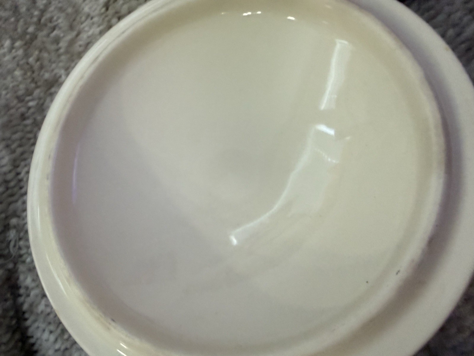 Pioneer Woman Fancy Flourish Mini Cocotte Lid 1 Quart Red Brand New Has Flaw