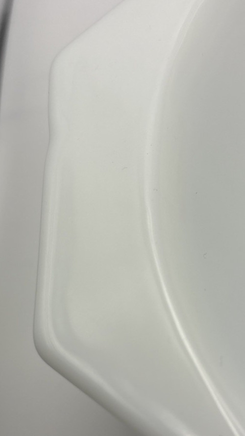 VTG Pyrex Black Scroll 1960s Promotional Pattern Divided Dish 1 1/2 QT, NO LID