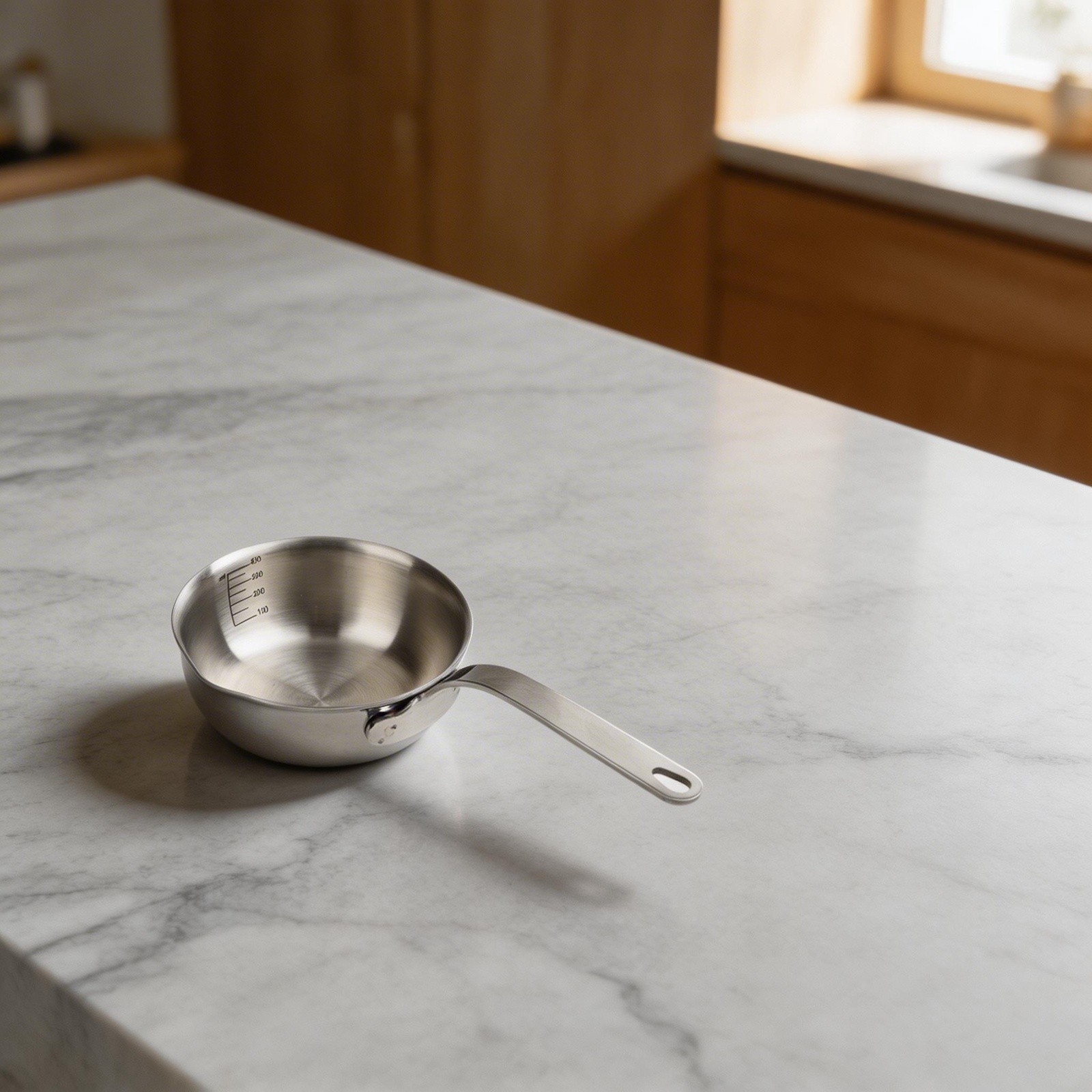 304 Stainless Steel Small Egg Pan for Efficient Heat and Cooking Sauces