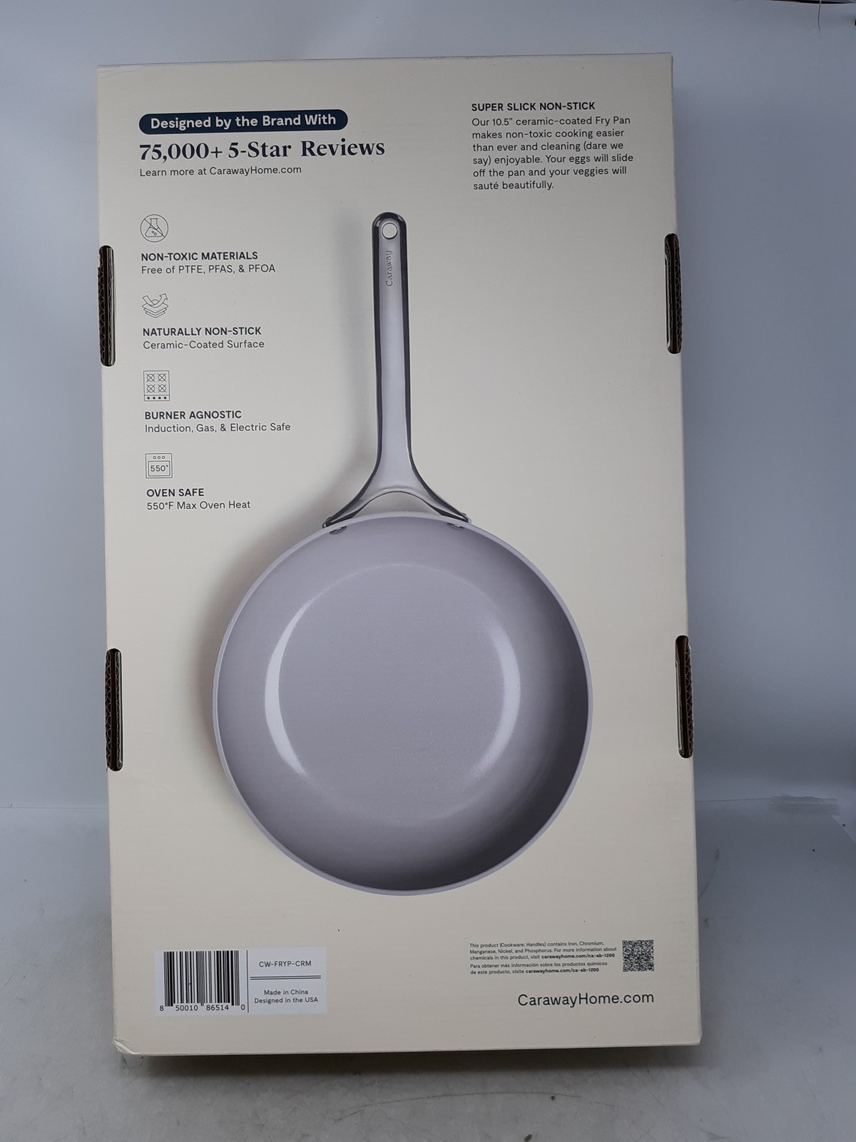 Caraway 10.5″ Fry Pan Non-Stick Ceramic Cookware