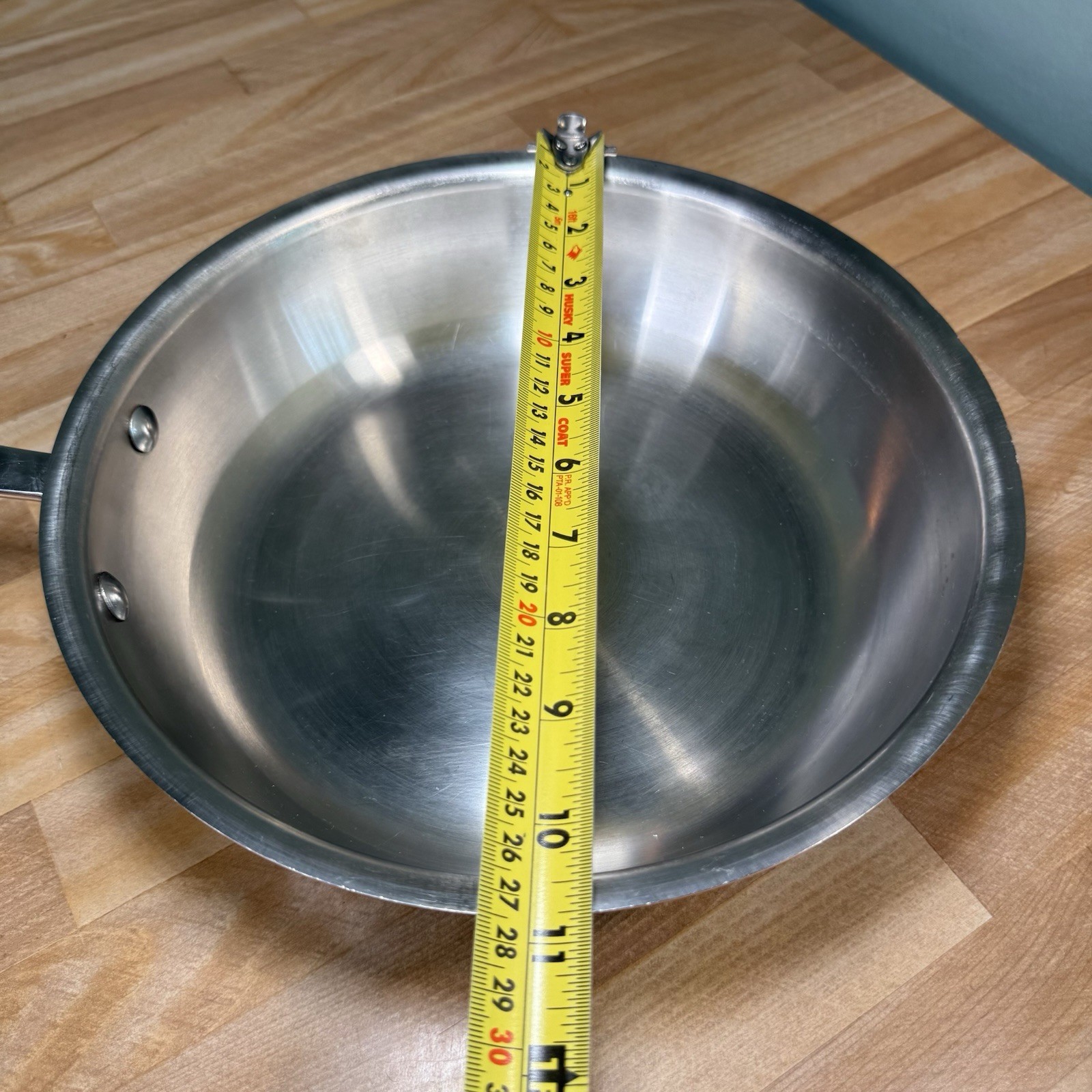 VTG ALL CLAD Copper Core 10 Inch Deep Skillet First Edition Extremely RARE -Read
