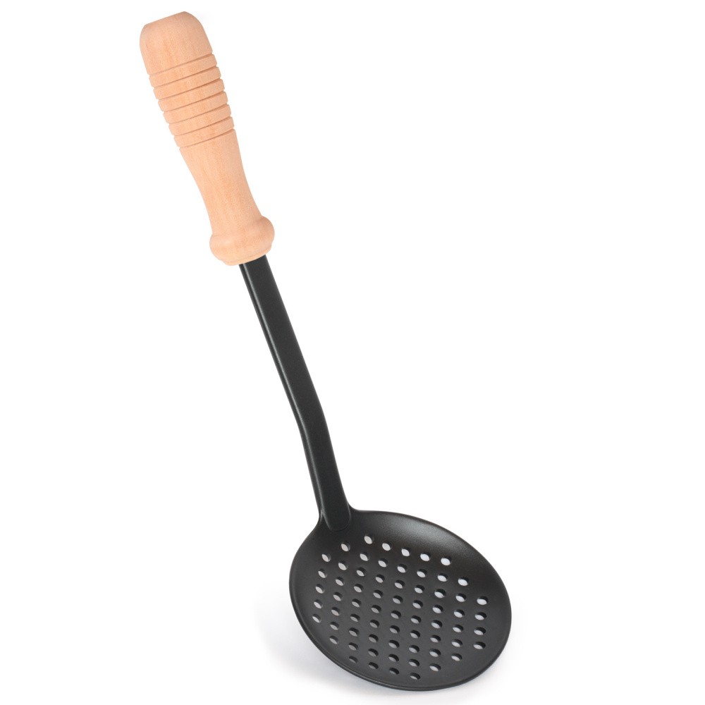 8Pcs Reusable Wood Handles for Wok Pot Pan Replacement with Hanging Hole Decor