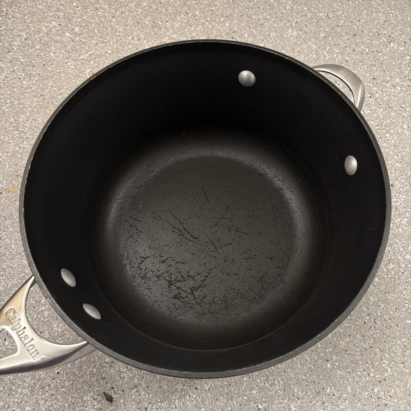 CALPHALON 8704 UNISON SLIDE DISHWASHER SAFE 4QT•3.7L – HEAVY & QUALITY COOKWARE