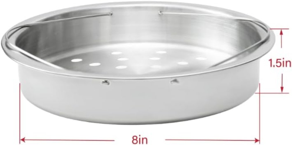 Upgrade Your Rice Cooker with a Durable Stainless Steel Steam Rack – 10 Cups