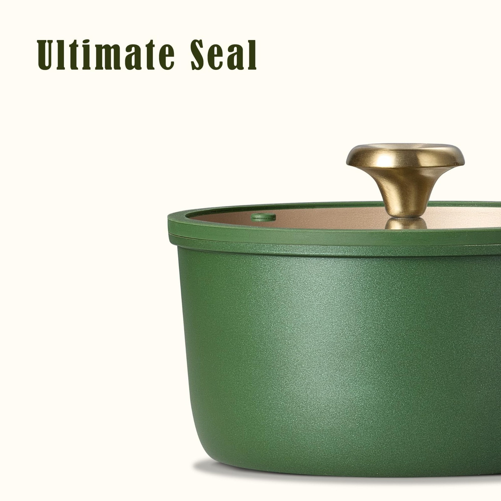 Nonstick 2QT & 2.5QT Saucepan Set with Lid & Ladle, Induction Compatible, Easy C