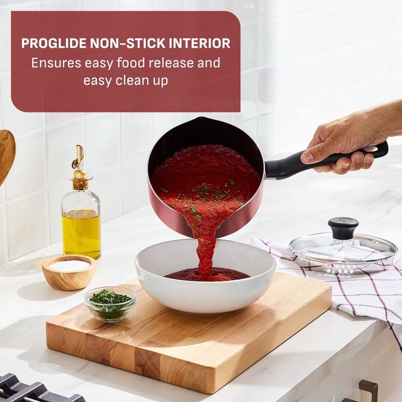 Simply Cook 1.5qt Nonstick Sauce Pan with Lid