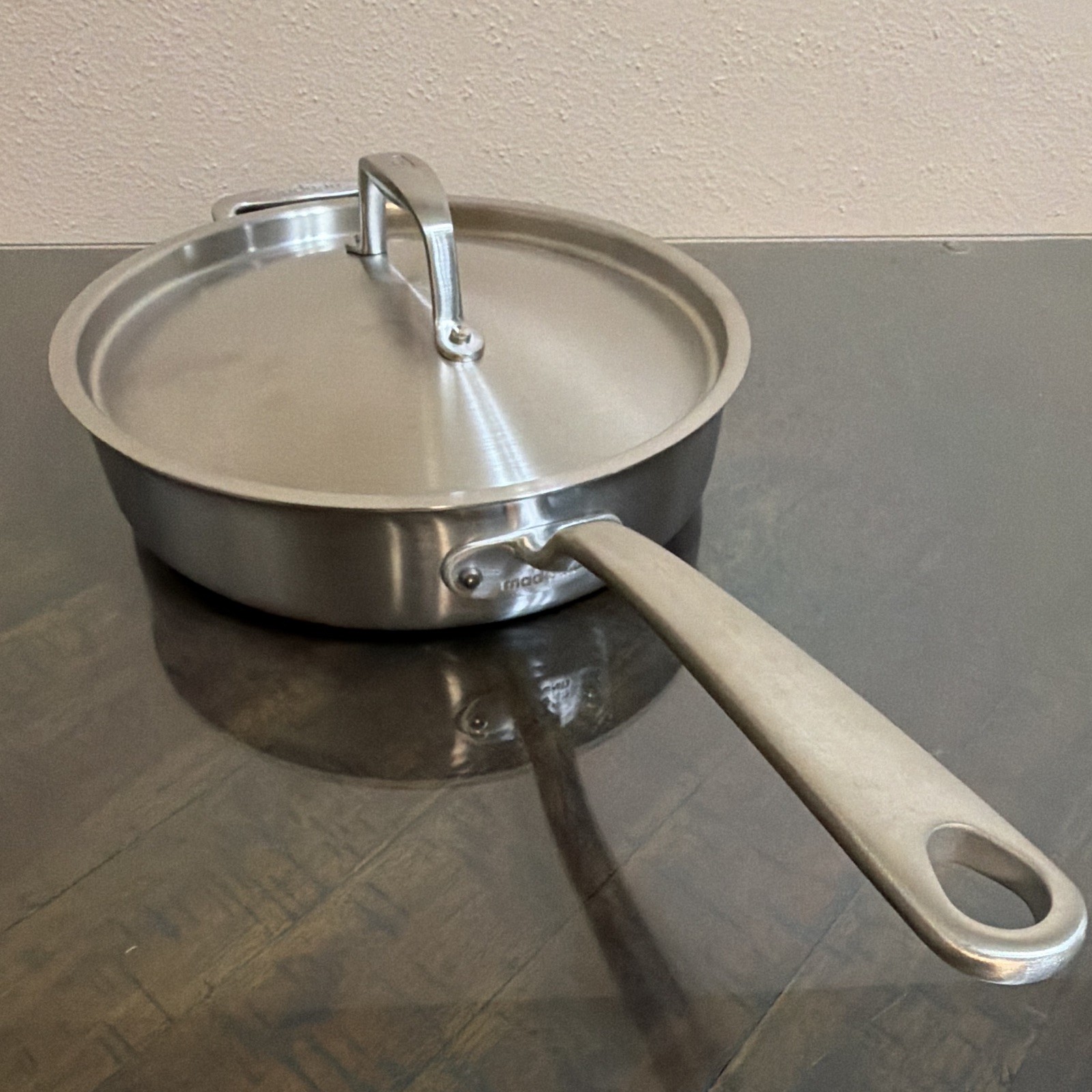 Made In | Stainless Steel Saute Pan 3.5QT w/Lid | Gas Electric Induction