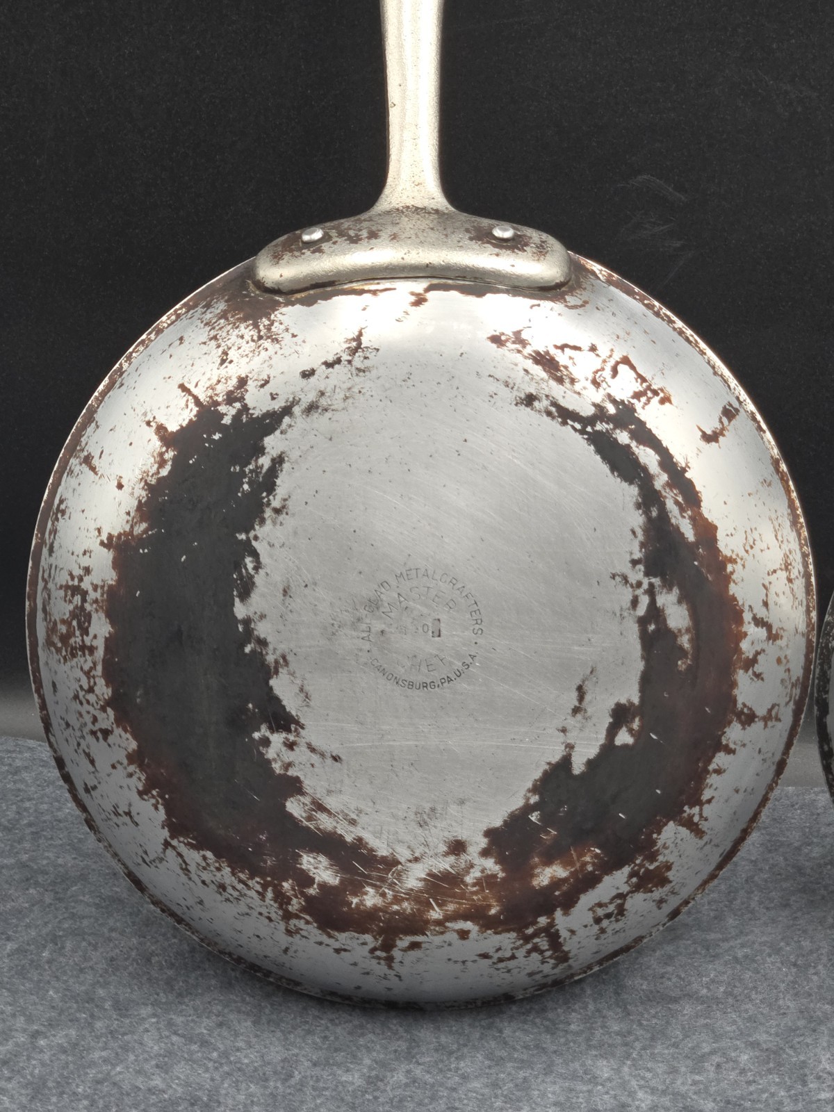 All-Clad Fry Pan Skillet Set 8″ and 10″ Master Chef 108, 110 USA Vintage