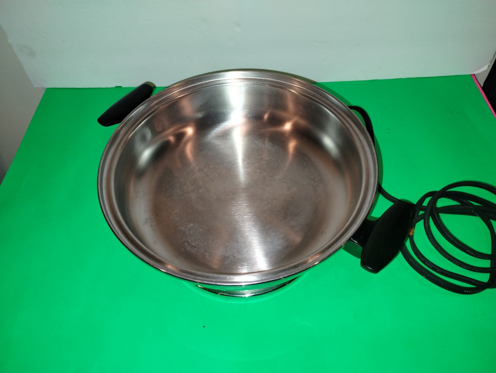 Chef’s Ware 11″ Electric Skillet w/ Dome Lid, Tested, VGUC, Model 100, USA Made