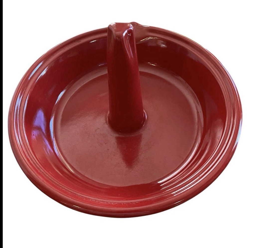 Emile Henry “Flame” Red Ceramic Chicken Roaster Made in France