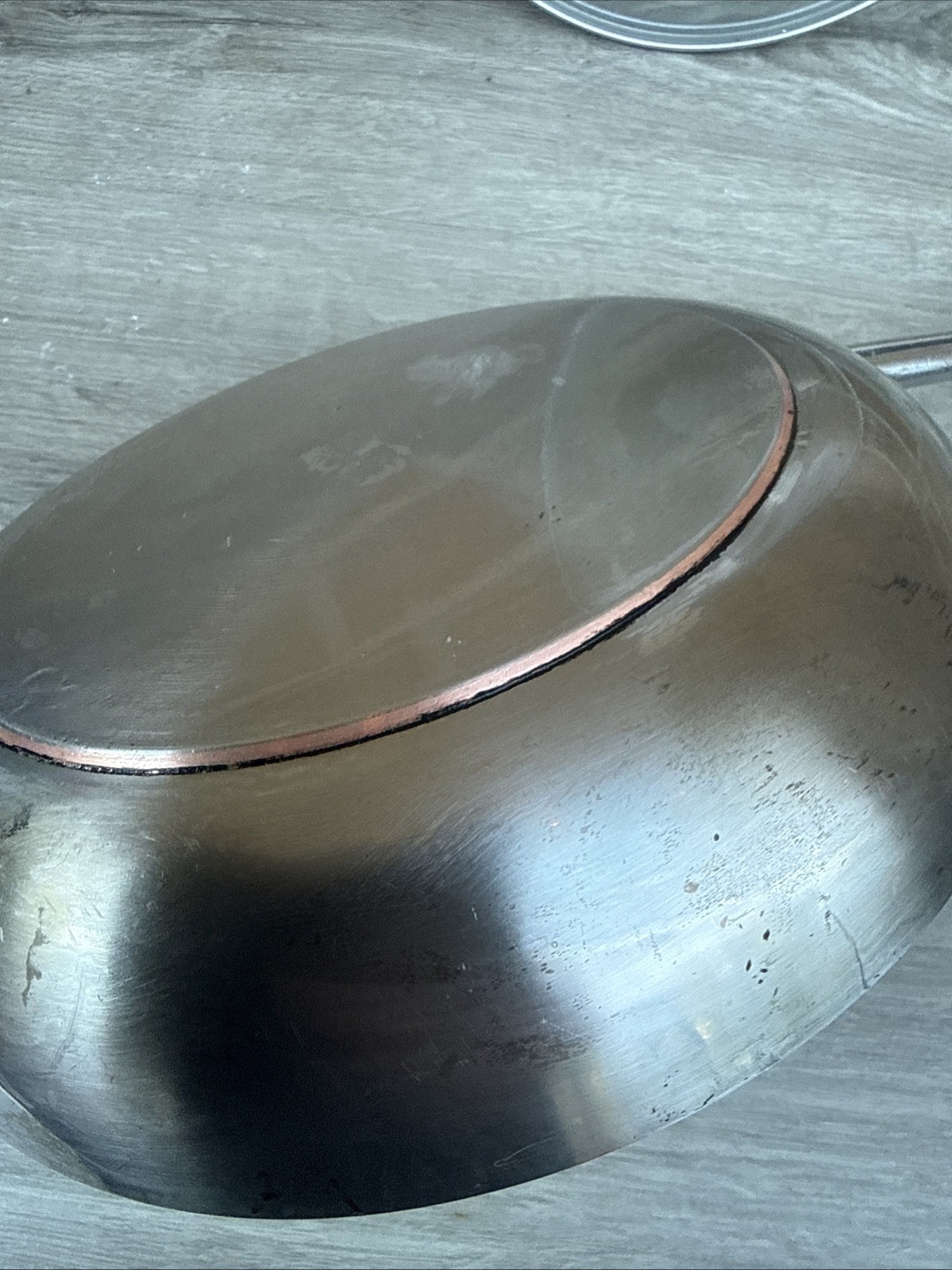 REVERE WARE PRO LINE Stainless 10″ FRYING PAN Chefs Saute Fry SKILLET 6760