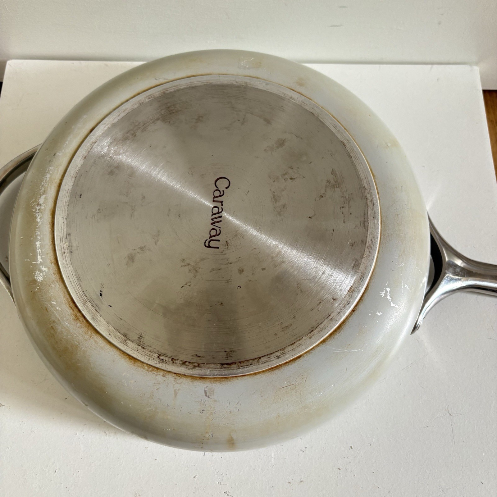 Caraway Nonstick Ceramic Sauté Pan with Lid 4.5 qt, 11.8″ – Non Toxic, Gray