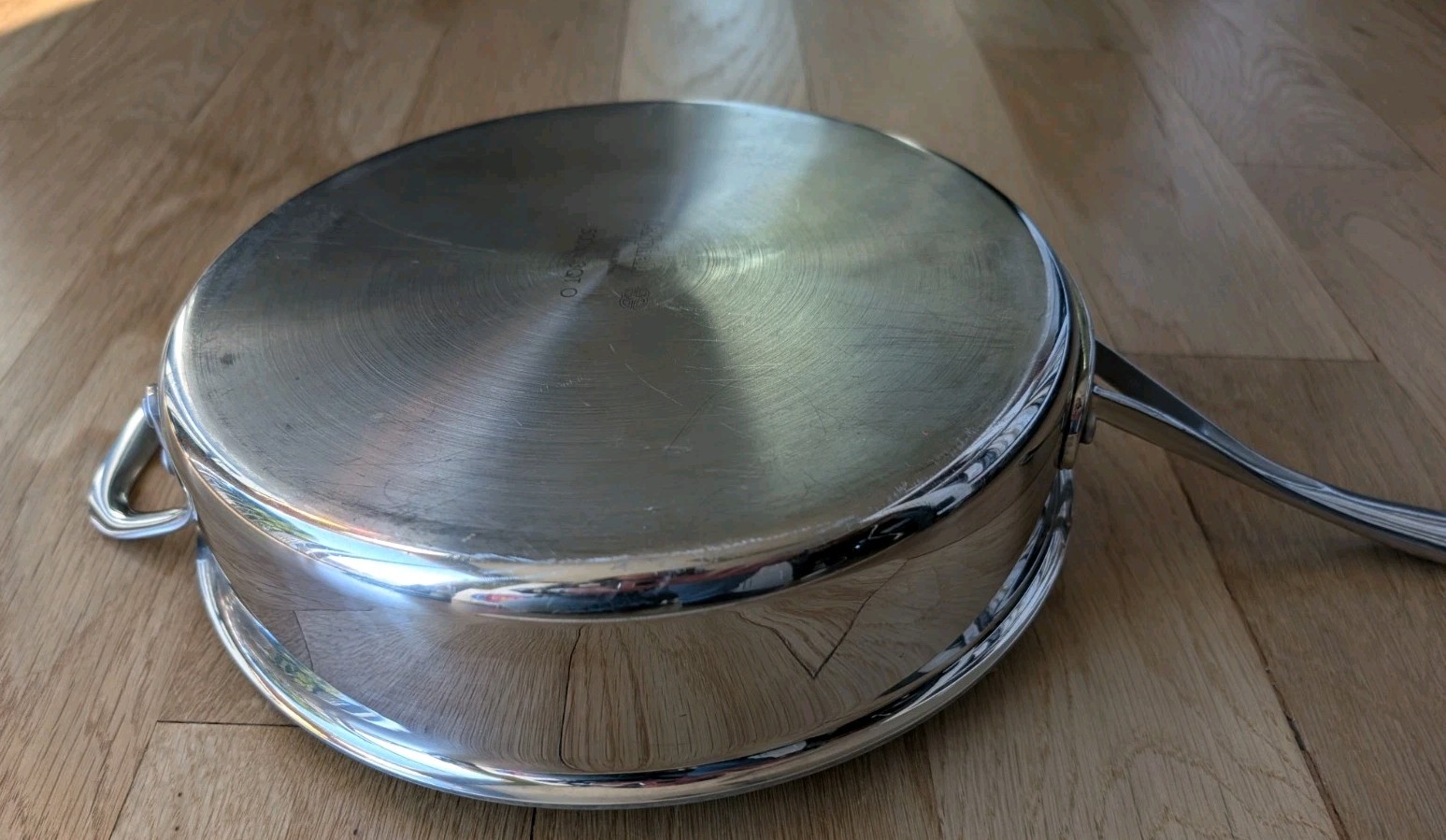 Calphalon #5003 3 Qt 10″ Stainless Steel Saute Pan Skillet With Helper Handle