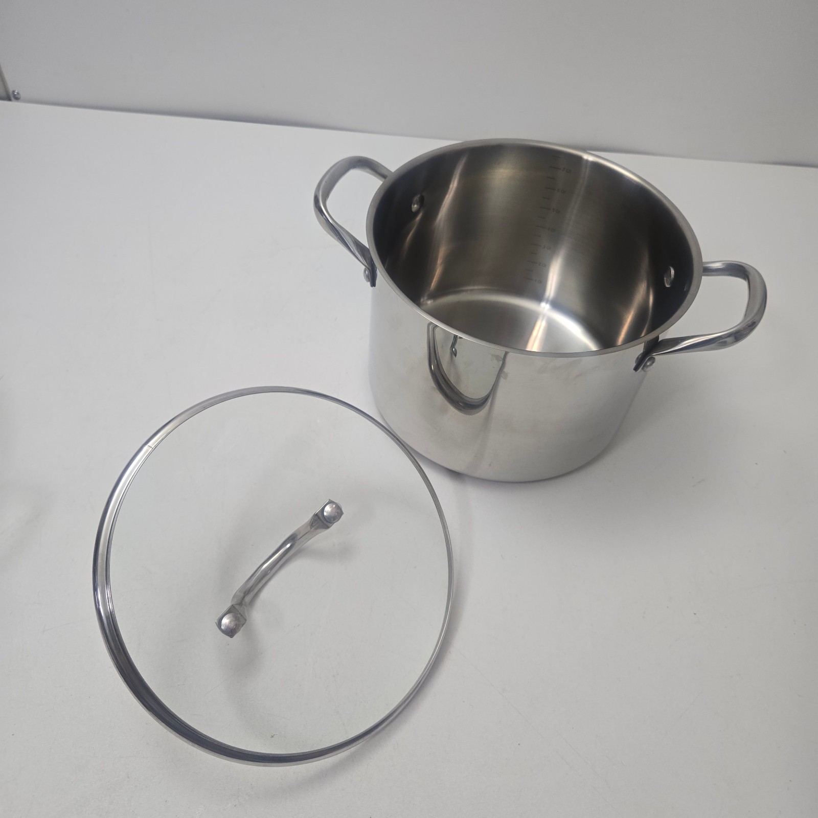 Wolfgang Puck Cafe Collection 8 Quart Stock Pot And Lid Stainless Steel