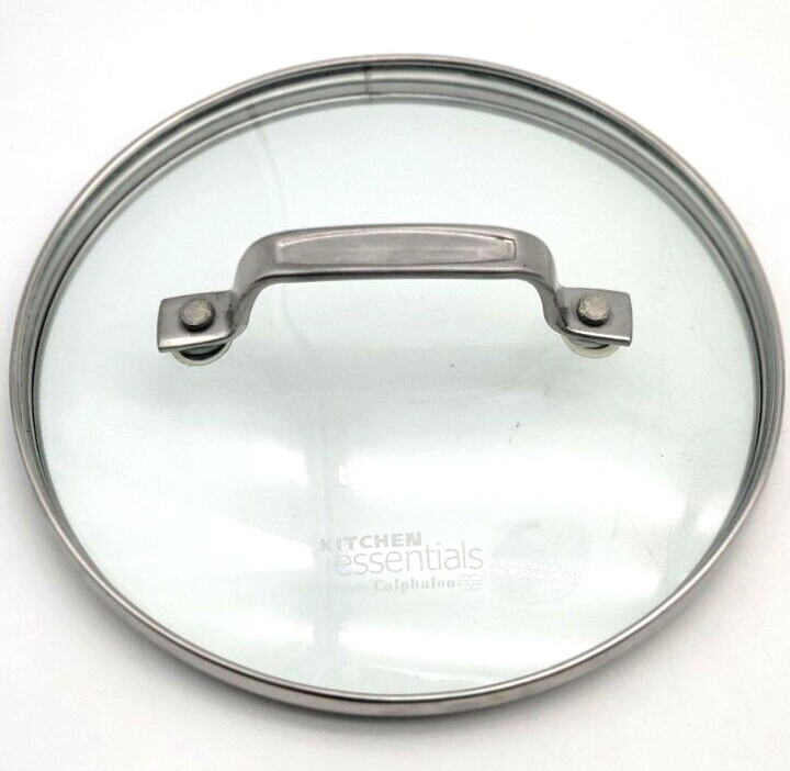 Calphalon Kitchen Essentials 7″ OD 6 5/8 ID Tempered Glass & Stainless Steel
