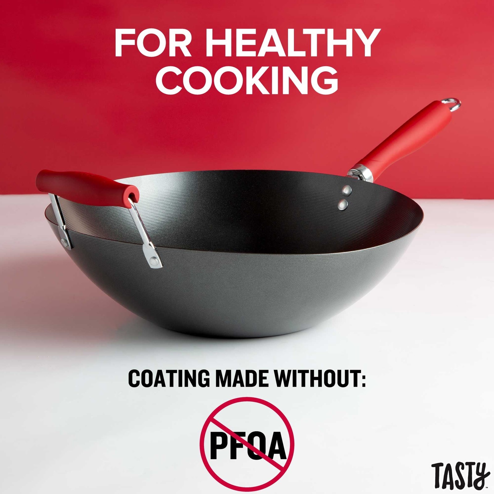 14IN WOK RED