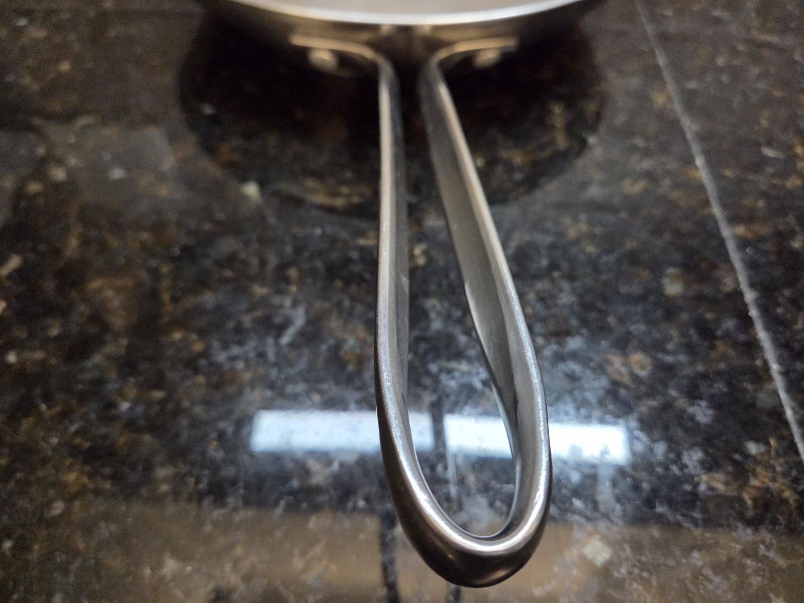 Simply Calphalon Stainless Steel 1390 10 in Skillet Fry Sauté Pan Glass Lid Nice