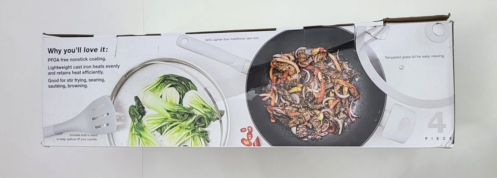 The Cellar All In One Cookware 4 Piece Pan Silver