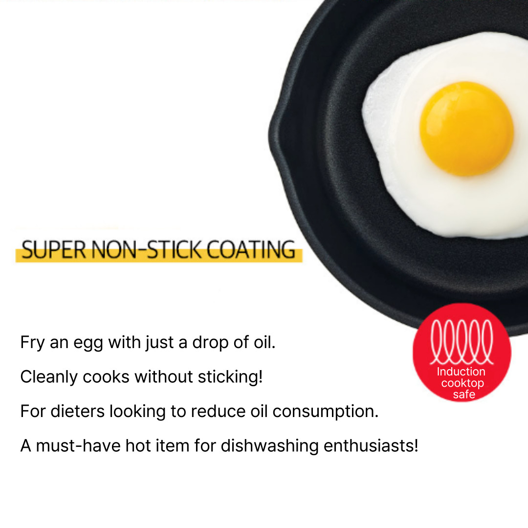 HAPPYCALL Flex Pan Wide IH 22cm Super Non-Stick Coating Multi Pan Saucepan Wok