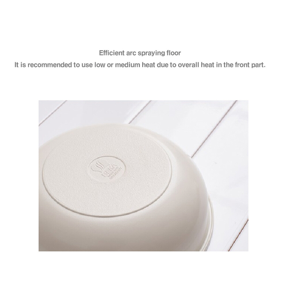 Becca Blanc IH Induction Nonestick Ceramic Coating Frying pan 5p