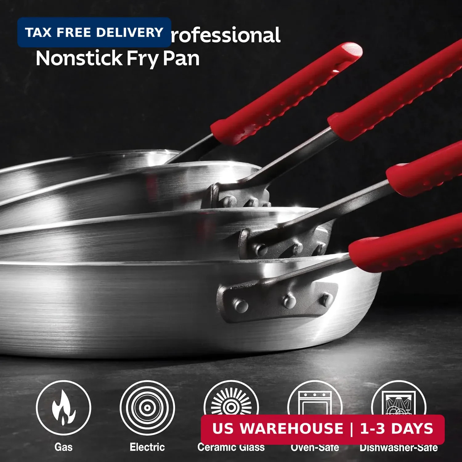 Tramontina Professional 8-Inch Non Stick Small Frying Pan, Heavy-Gauge Aluminum