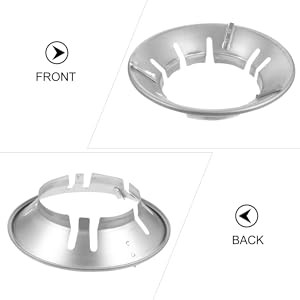 Windproof Wok Ring Gas Stove Holder 10.03X10.03X2.75 Inch Cast