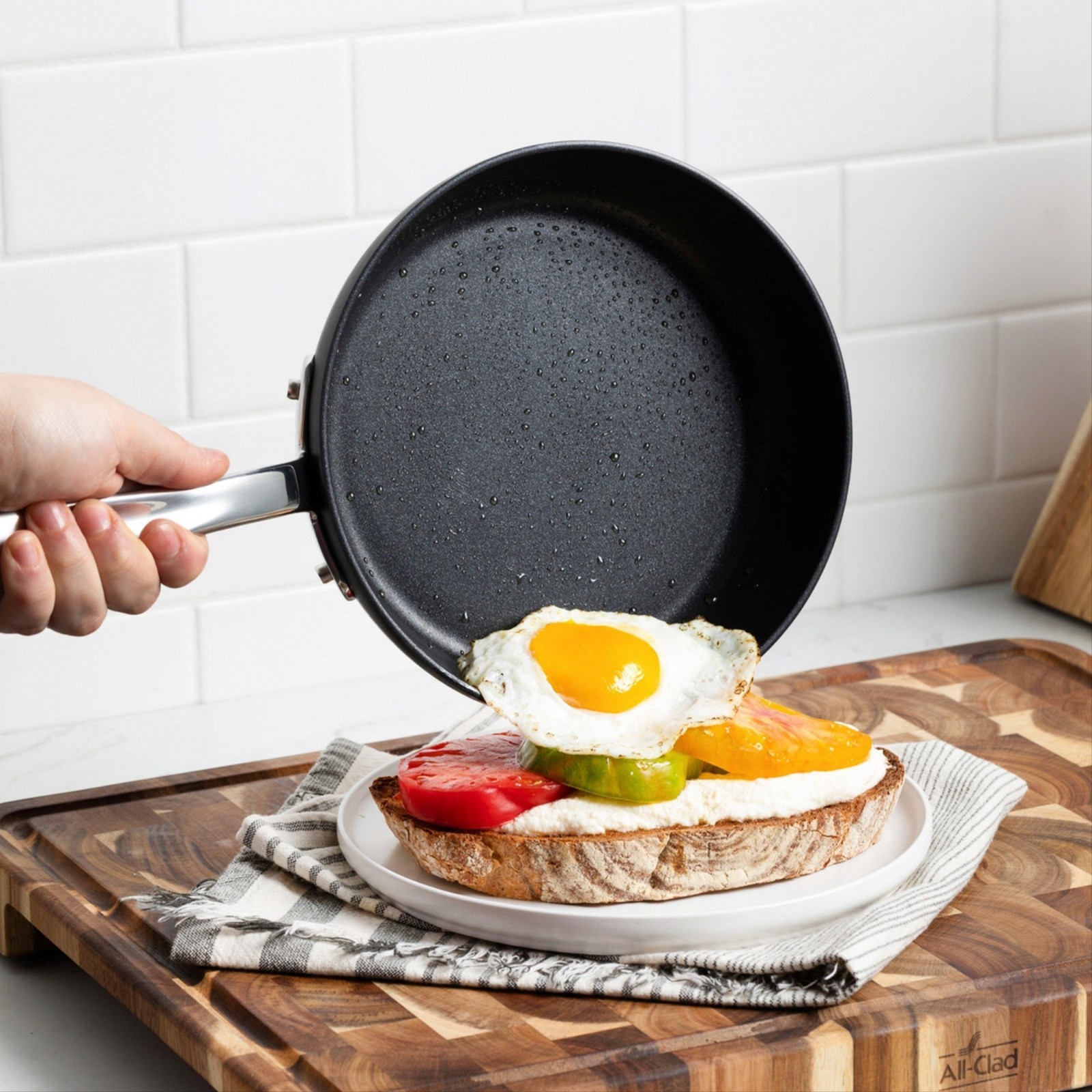 All-Clad HA1 Expert Nonstick Fry Pan, Set of 2 8 & 10 – HOT SALE