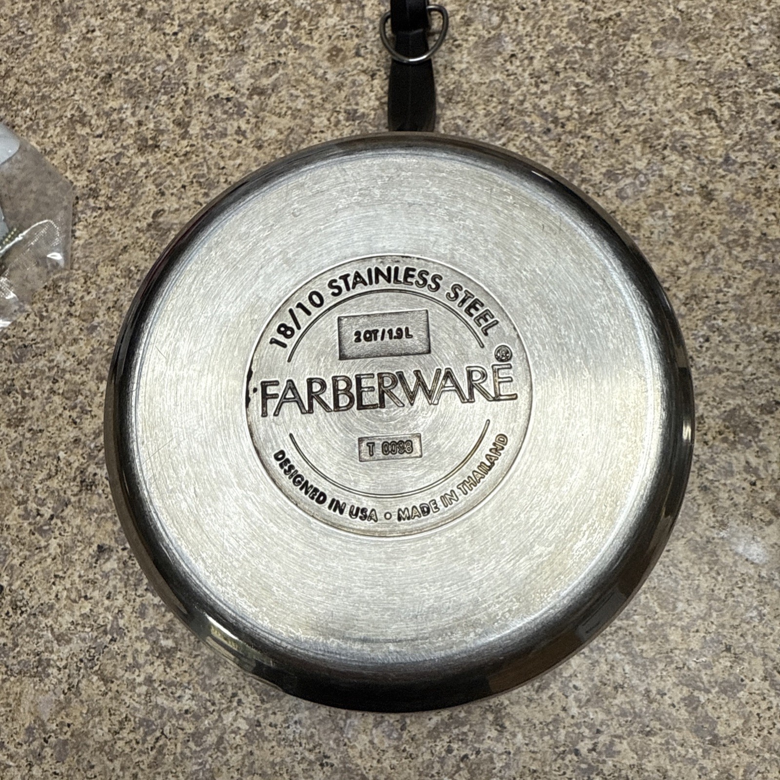 Farberware 18/10 Stainless Steel 2QT / 1.9L Sauce Pan W/ Lid