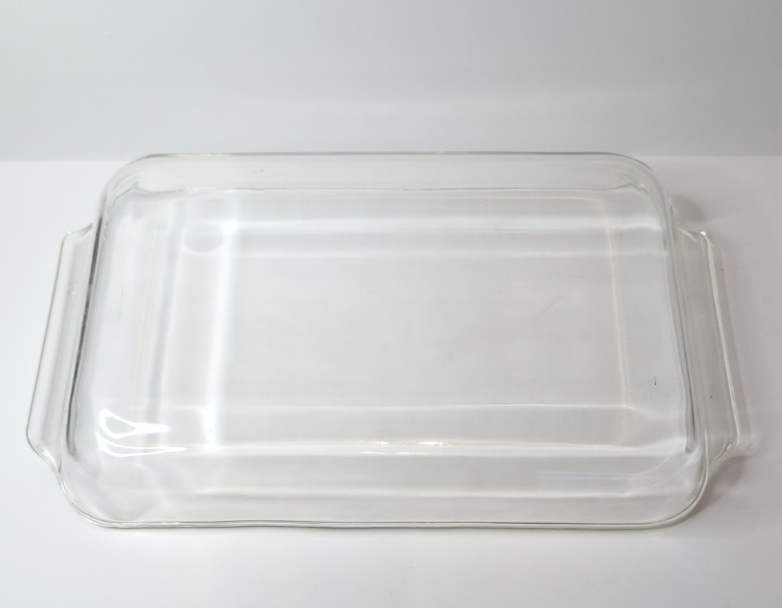 Anchor Hocking Fire King 440 3-Quart Casserole Dish Baking Dish 9×13″ USA Clear