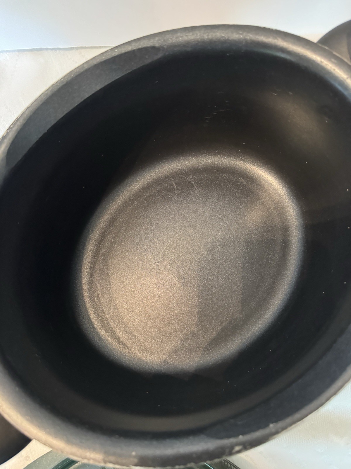 Bialetti 5.5 Qt Pasta Pot Straining Lid Italian Made Nonstick Green